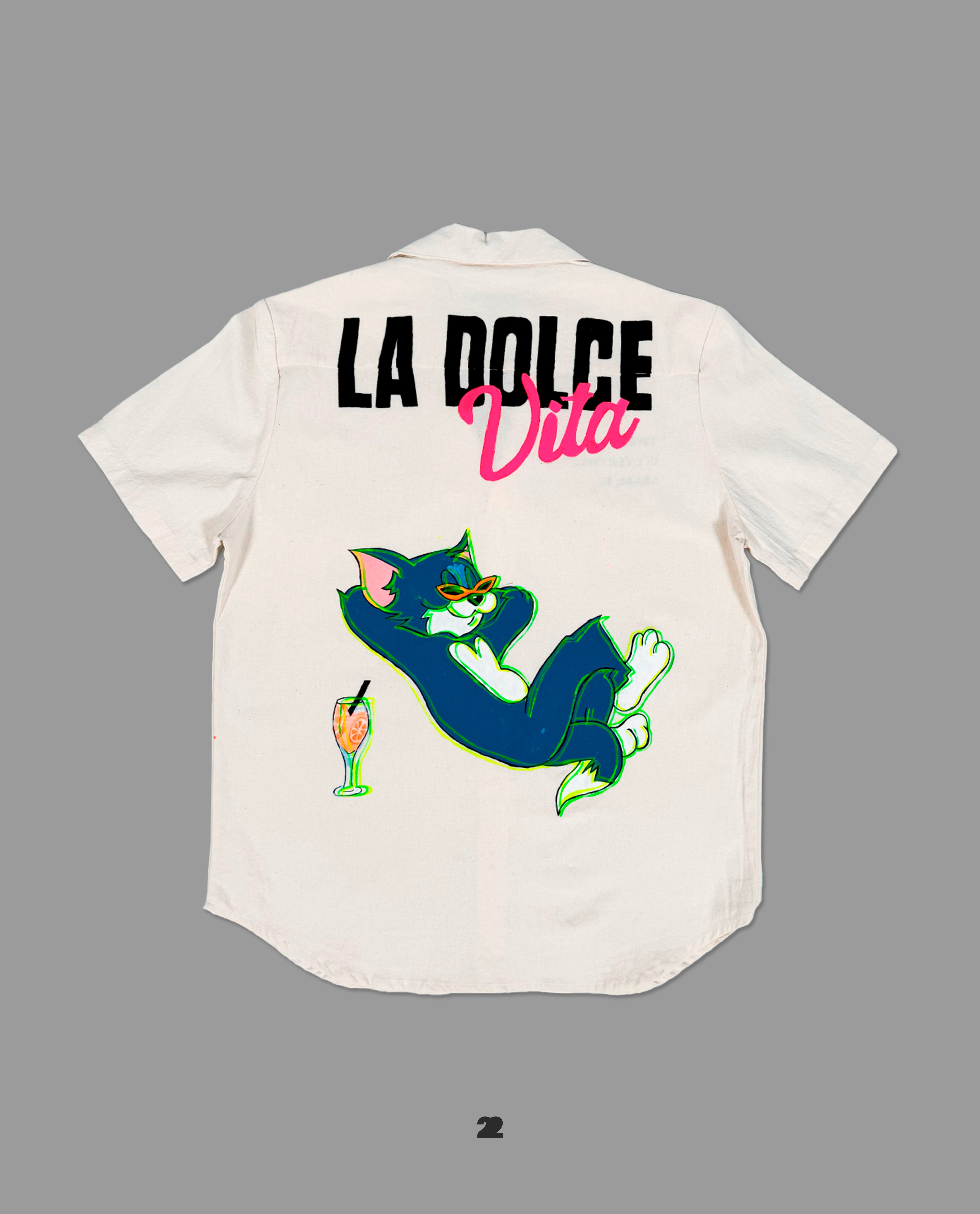 LA DOLCE VITA (PINTADA A MANO)