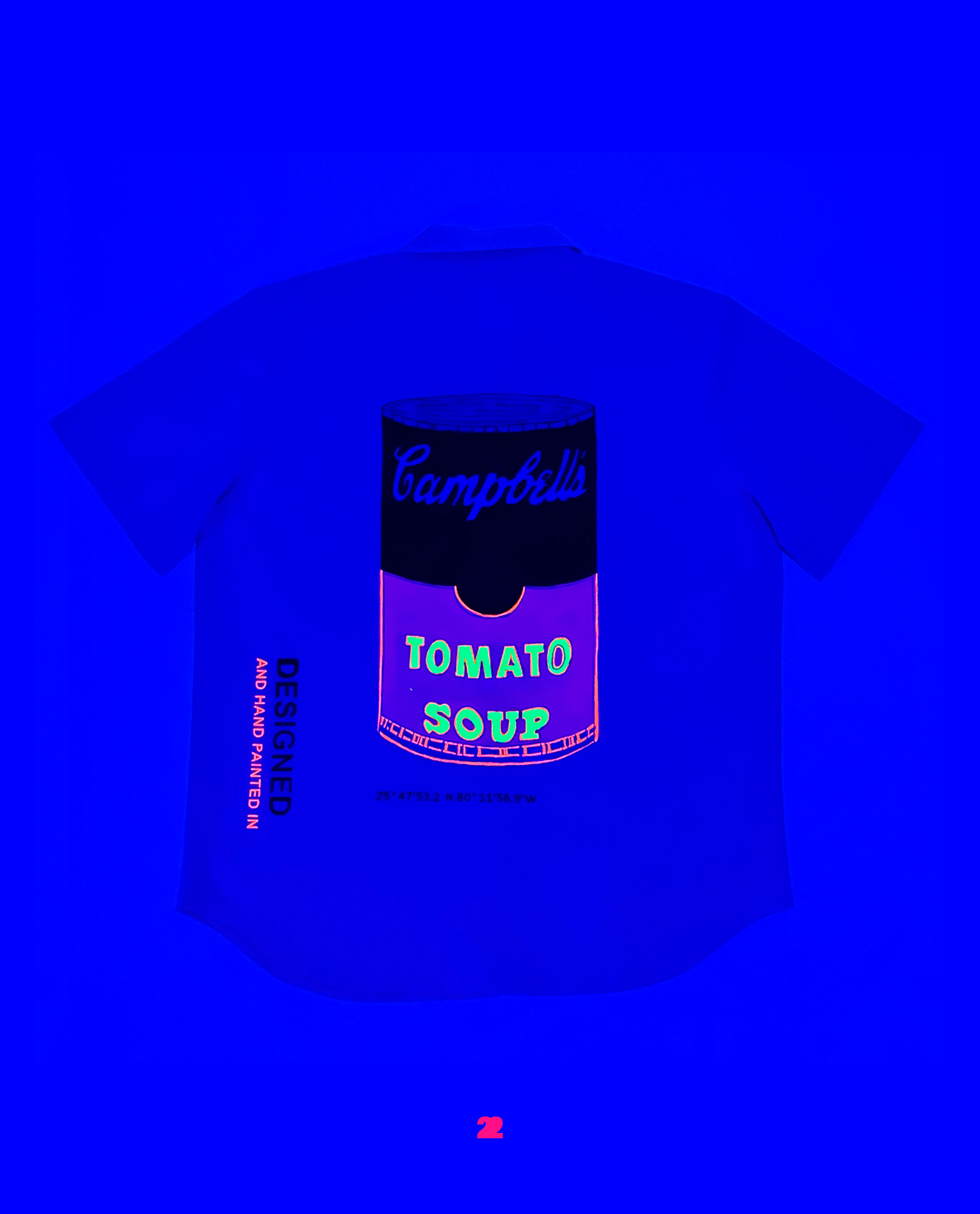 CAMPBELLS TOMATO SOUP (HAND PAINTED)