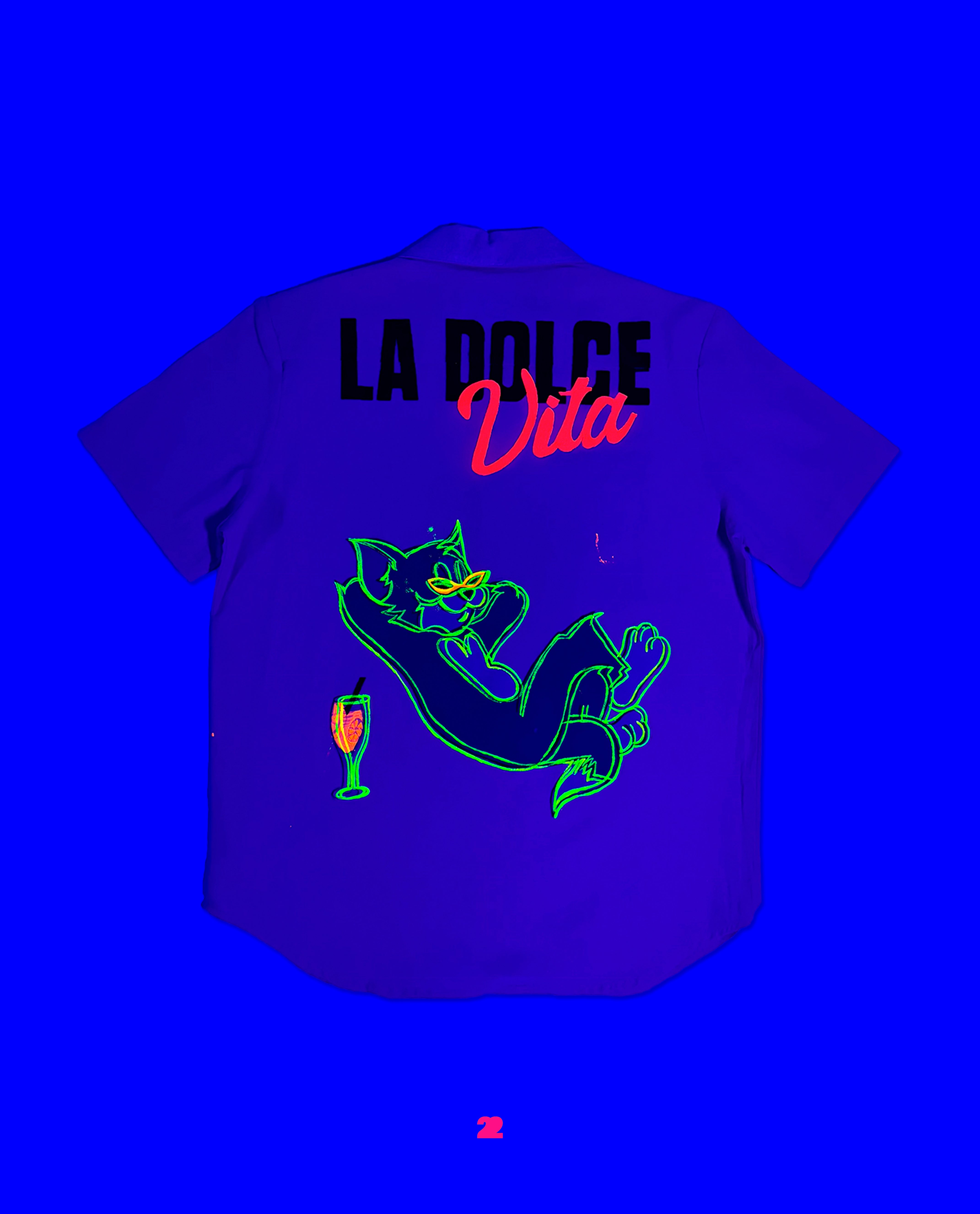 LA DOLCE VITA (HAND PAINTED)